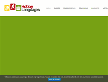 Tablet Screenshot of hobbylanguages.com